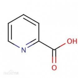 2-吡啶甲酸结构式