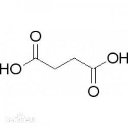 琥珀酸的结构式