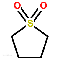 环丁砜分子结构式